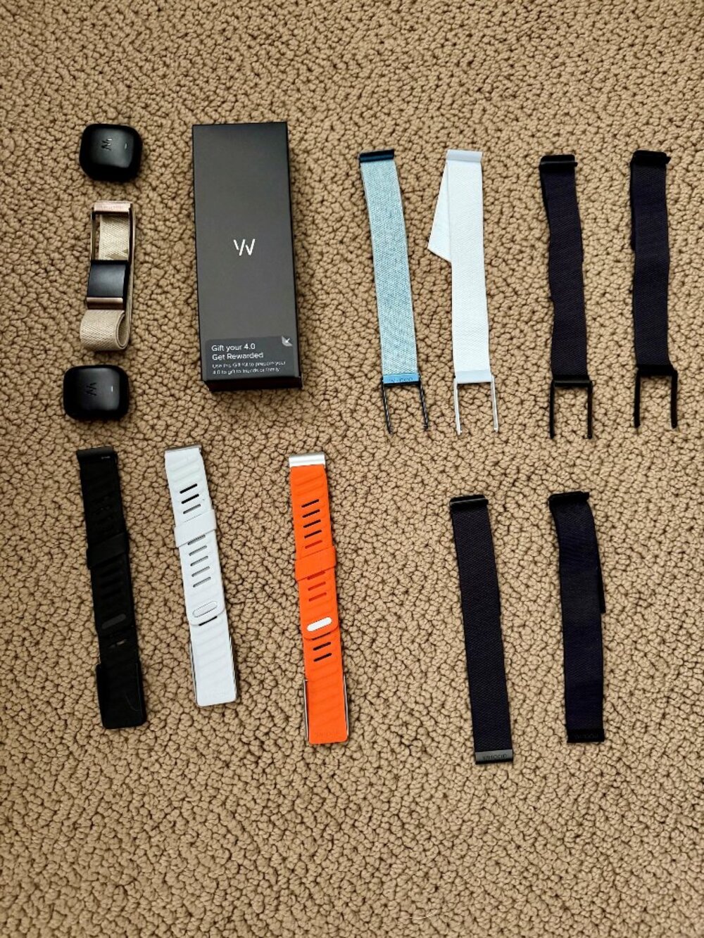 WHOOP 4.0 Bundle + 2 Chargers + Tons of Bands – $150 OBO